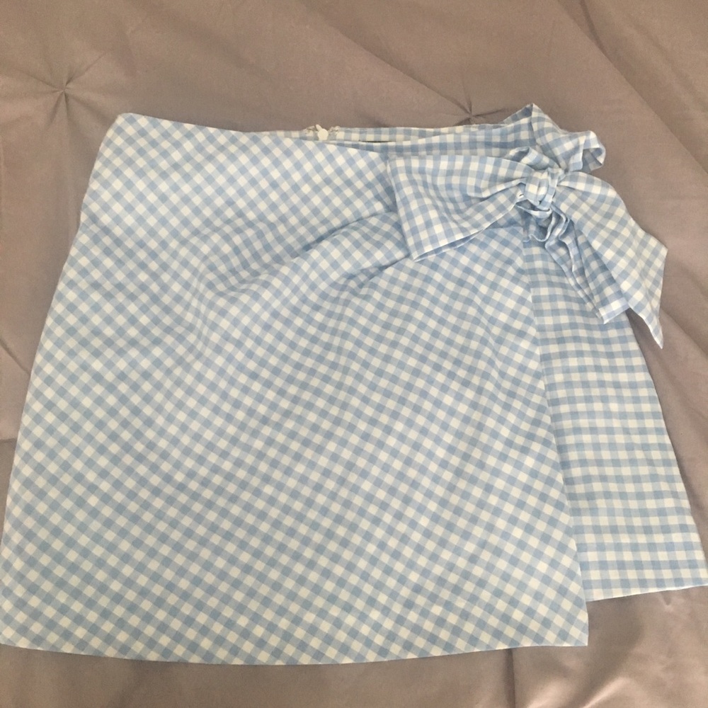 TIE FRONT F 21 MINI SKIRT